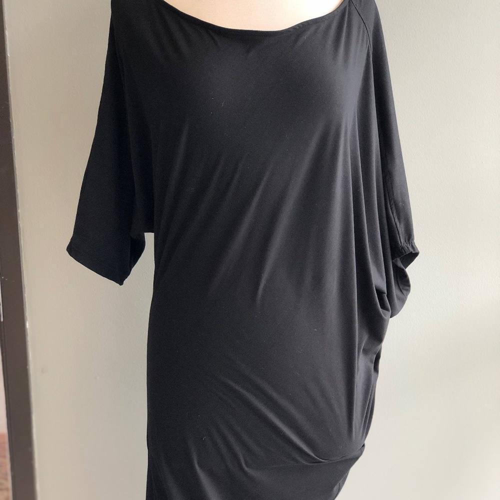 Yana K Long Asymmetrical Dress